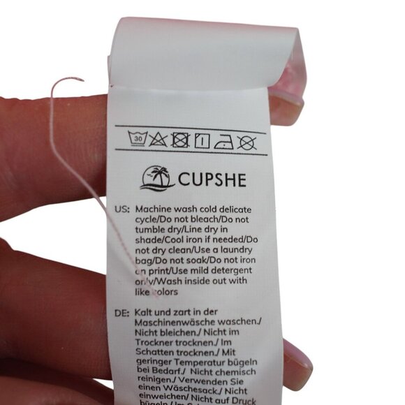 NWT CUPSHE Womens Swimsuit Coverup Sleeveless Cutout Beach Dress Size S - Picture 6 of 9